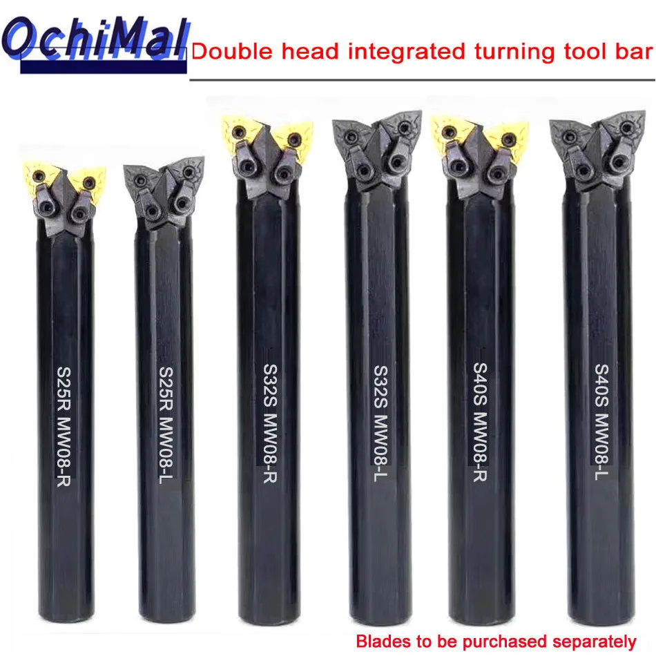 

Double Head Positive MWLNR1616H06 MWLNR161 For WNMG Inserts Rotary WWLNR 3232P08 WWLNL Lathe Cutting Tools Use WNMG Carbide