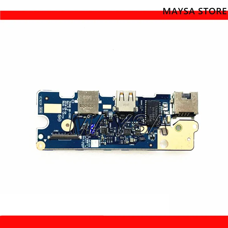 NS-C062 FOR Thinkpad E495 E50 E595 usb power WLAN board  test good