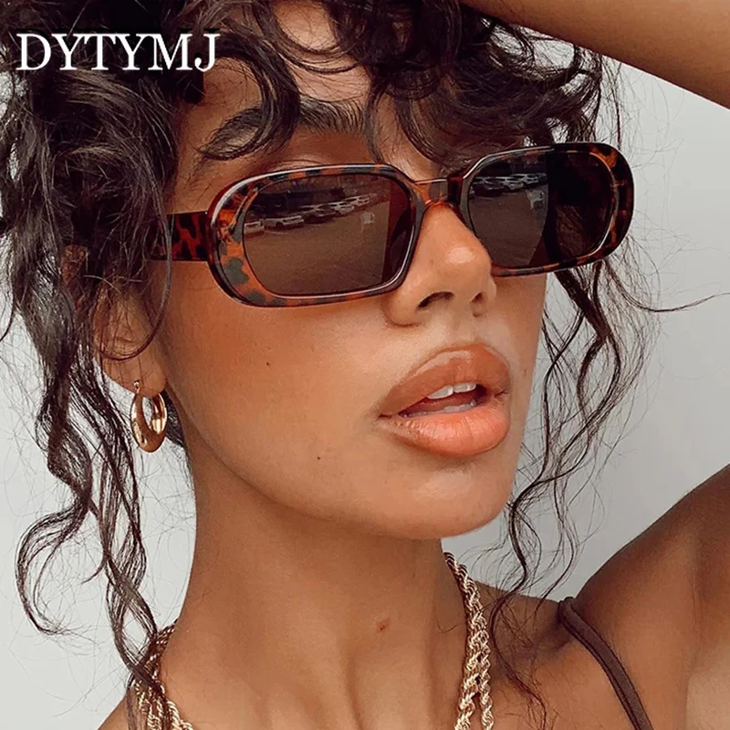 DYTYMJ Oval Retro Sunglasses Women 2022 Vintage Luxury Designer Women Glasses Vintage Shades Eyewear Rectangle Gafas De Sol