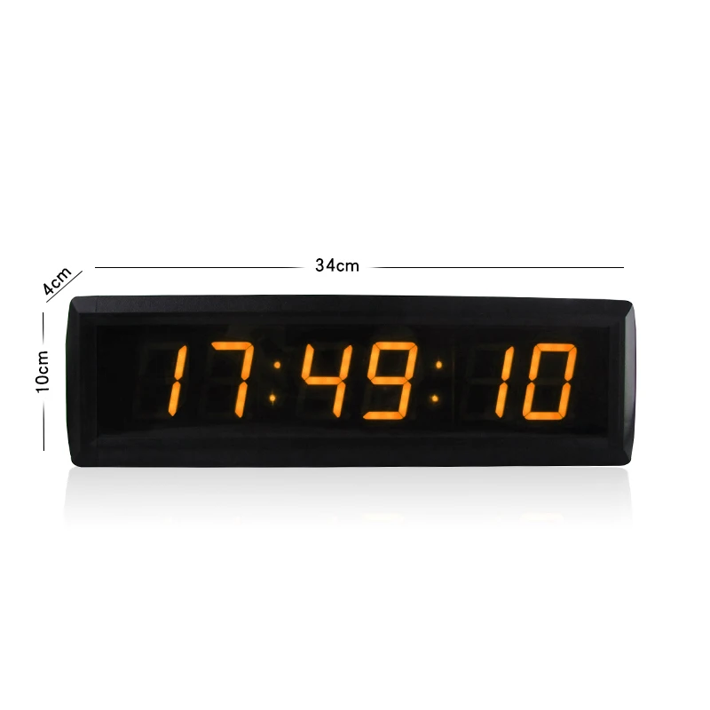 Big digital time clock wall mounted 1.8