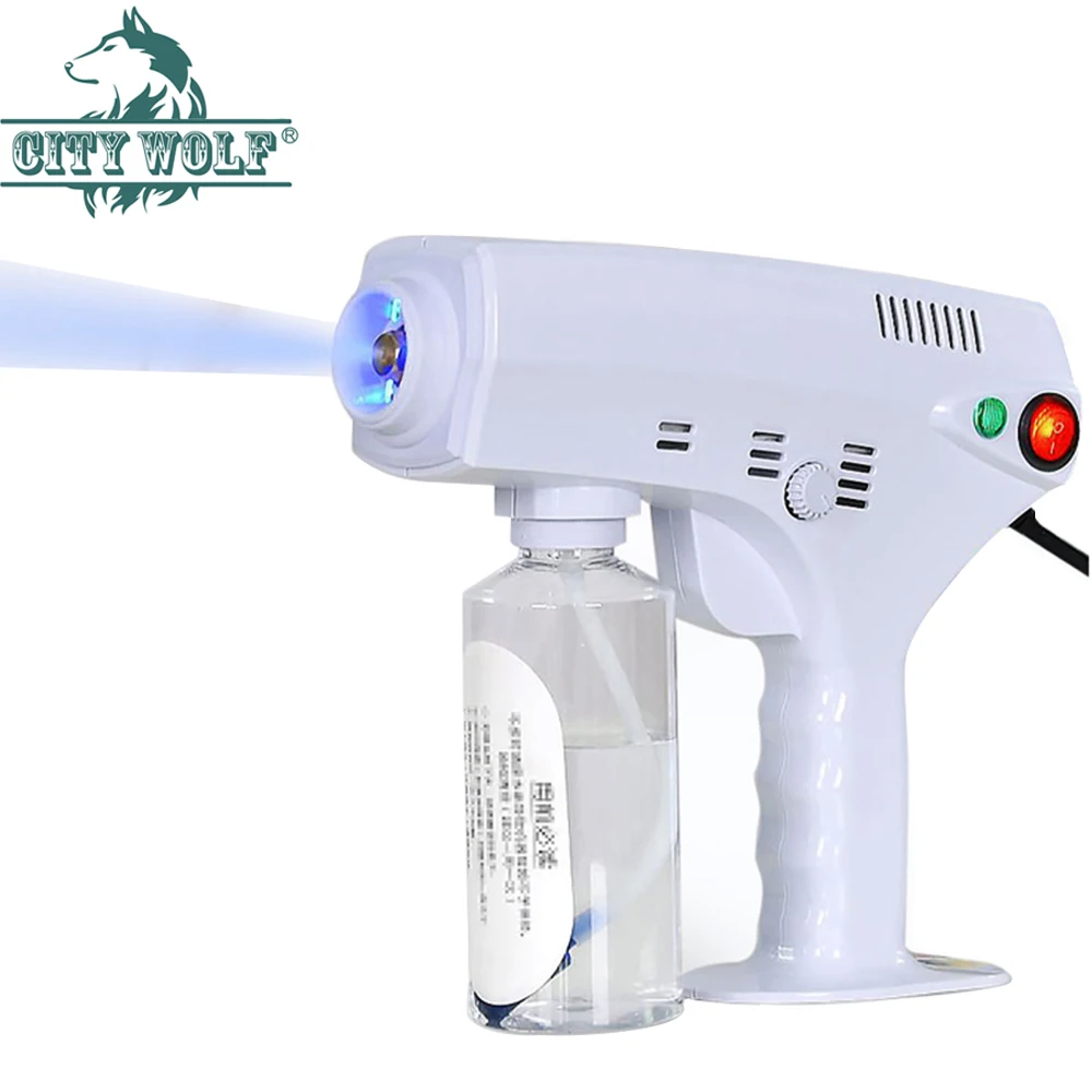 Nano steam spray gun disinfection gun with 84 disinfection spray deodorization disinfection atomizer hair 110v220v EU/US plug