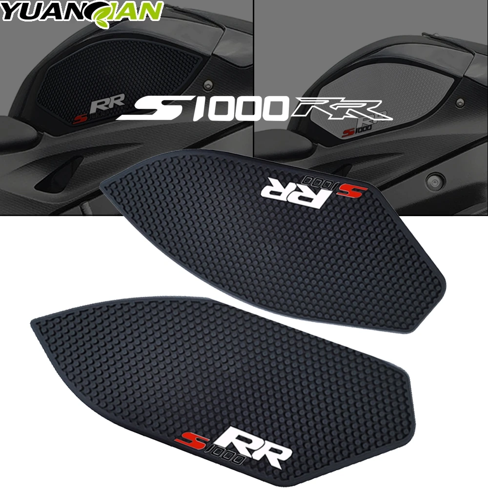 

Для BMW S1000RR S1000 S 1000 RR 2019-2021 Аксессуары для мотоциклов черные Нескользящие топливного бака колодки Сторона газа Колено сцепление тяги Pad