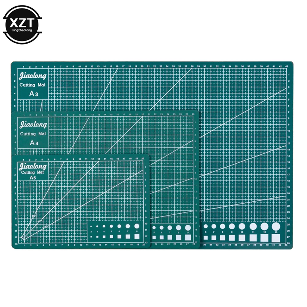 Polymères de découpe auto-cicatrisants double face, lignes de grille A3, A4, A5, carte artisanale, tissu, cuir, planche à découper en papier, tampon, patchwork, bricolage, 1 pièce