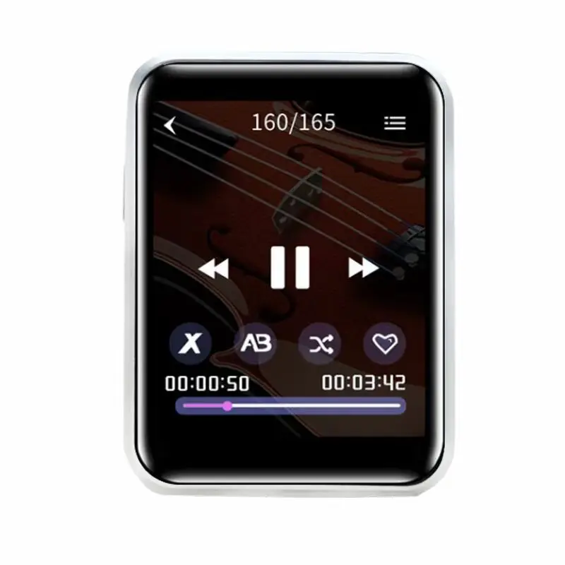 Original BENJIE X1 16GB/32GB Mini MP3 Bluetooth Player 1.8nches Full Touch Screen Portable Music Player Bluetooth with Headphone