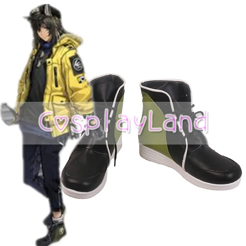 

Arknights Courier Cosplay Boots Shoes Men Shoes Costume Customized Accessories Halloween Party Shoes
