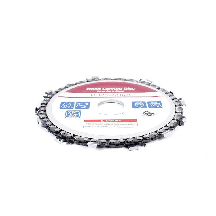 5 inch angle grinder chain disc Angle grinder 125 mm 14 tooth chain disc oil saw blade