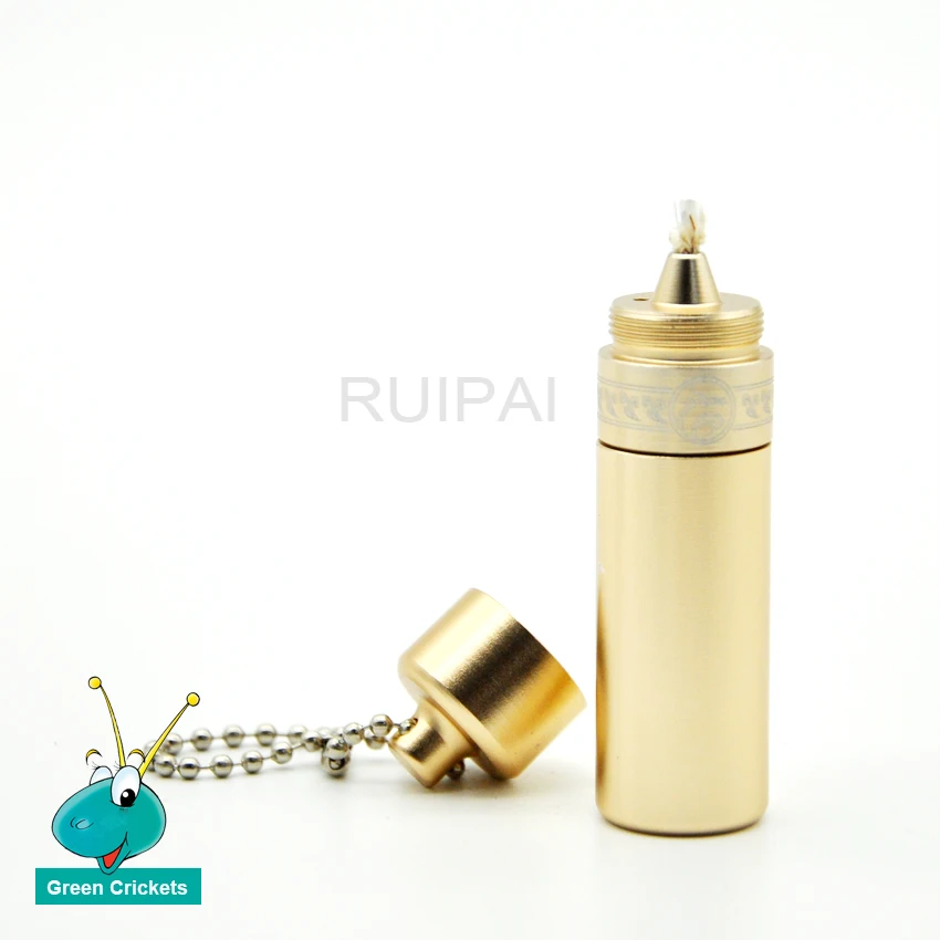 No.6418 Portable mini Aluminum Alloy Golden Round Alcohol Lamp For Watchmakers Repair watch