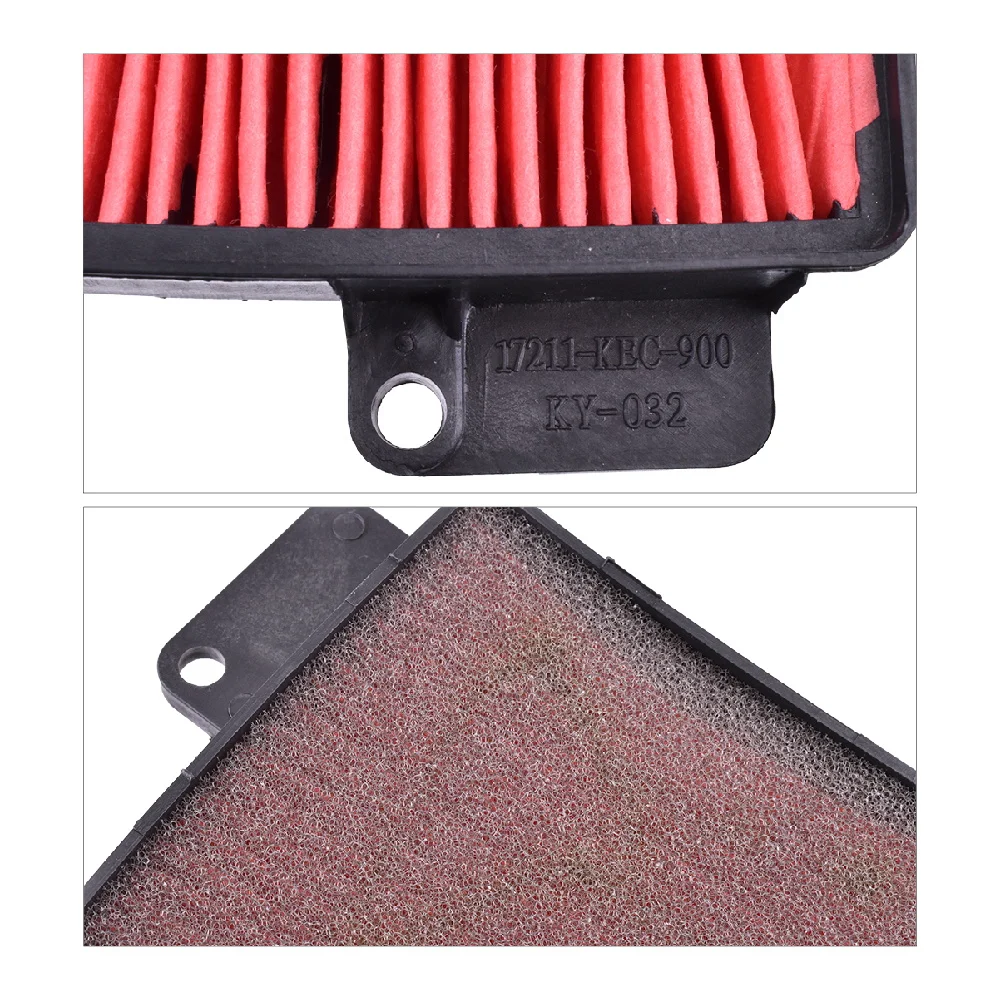 HFA5002 Motorcycle Air Filter Cleaner for Kymco Scooter 17210-KEC6-9000 125 150 Movie XL 2001-2005 125 150 Movie XL 2006-2010