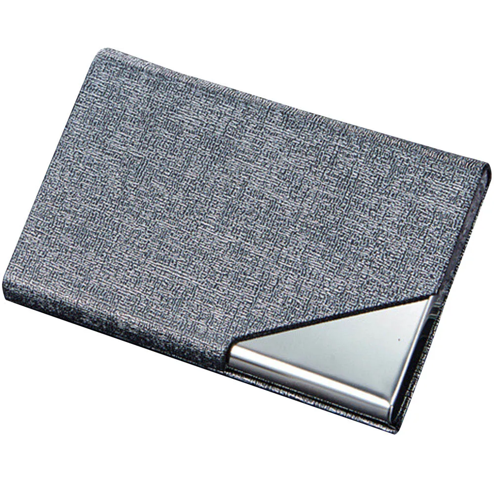 

Men Metal High QualitId Credit Card Holder Automatic Card Sets Pocket Stainless Steel Metal Business Card Holder Case