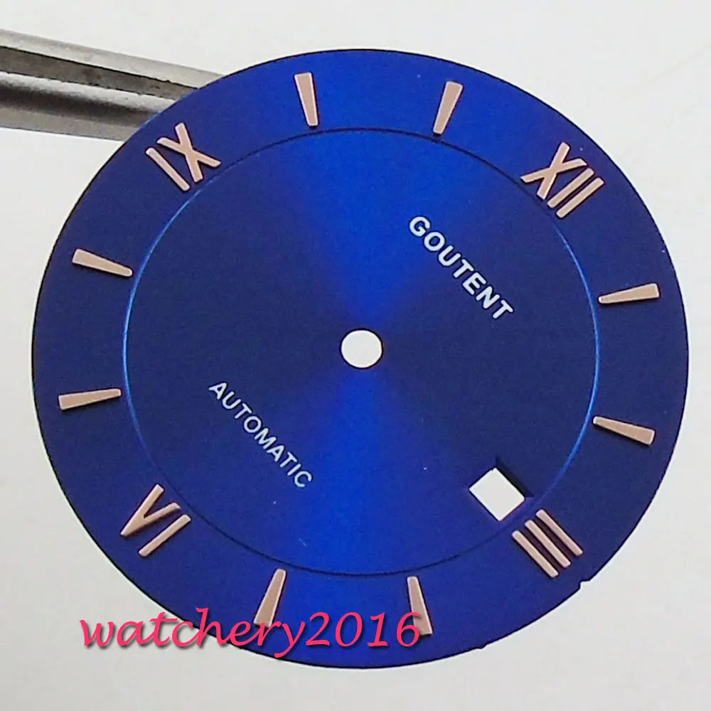33mm Watch Dial fit Miyota 8215 8205 821A Mingzhu DG2813 3804 Series movement