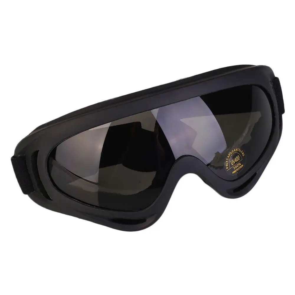 Motocicleta esportes óculos de esqui snowboard anti-nevoeiro lunette moto motocross dustproof pistola de ar óculos uv400