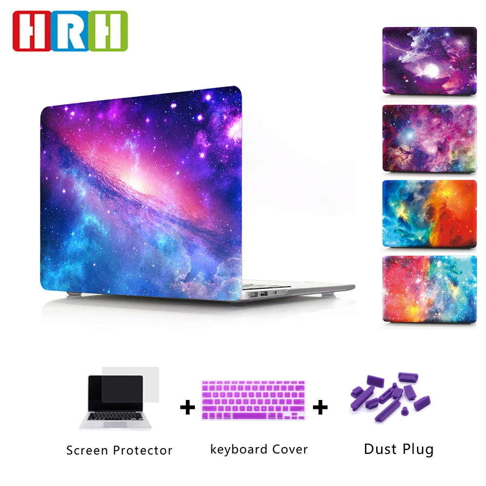 

HRH Sky Hot Laptop Shell Protective Hard Plastic Case for Macbook Air Pro Retina 13"12"15"11 16 Touch Bar A2159 A2141 2019