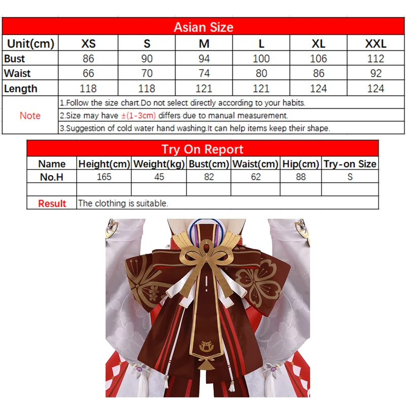 ROLECOS Game Genshin Impact Yae Miko Cosplay Costume Yae Guuji Cosplay Costume Sexy Women Dress Halloween Necklace Belt Full Set