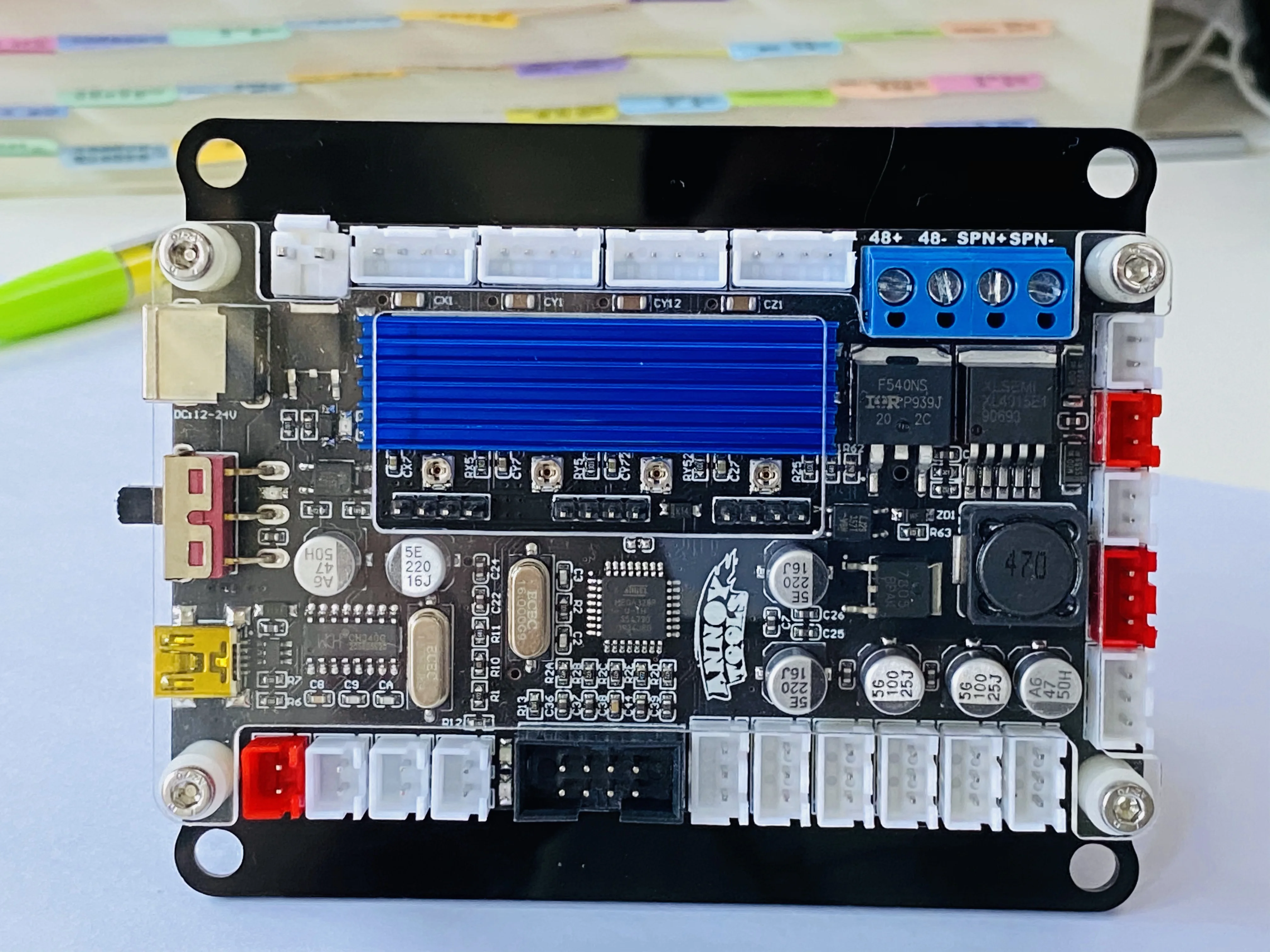 GRBL1.1 USB 3 axis controller support Offline , 3 Axis Nema 17 42stepper motor driver A4988 for Laser Engraver and CNC router