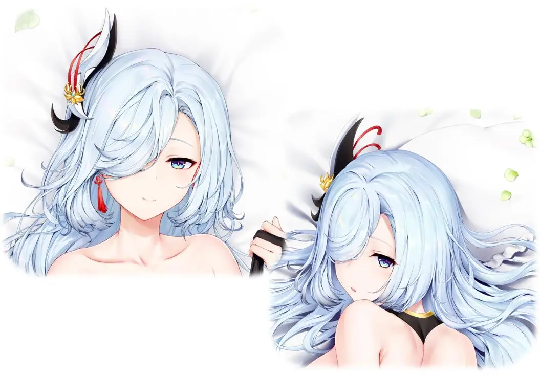 

Anime Game Genshin Impact Shen He Sexy Dakimakura Hugging Body Pillow Case Otaku Male Cushion Cover Xmas Gifts New DZ