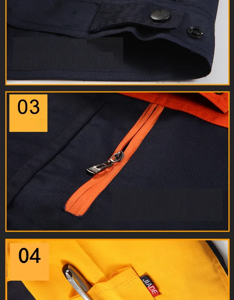 2025hoge kwaliteit lente herfst lange mouwen werk overall werkpak mannelijke fabriek auto reparatie mechanische werkkleding voor mannen