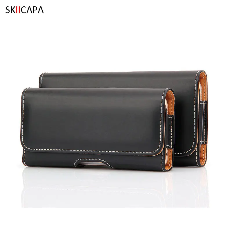 Phone Pouch for Samsung S20 A51 A31 A71 A21 Note 10 Plus A3 A5 A7 A9 J4 J6 2018 A11 A01 A41 Case Belt Clip Holster Leather Cover