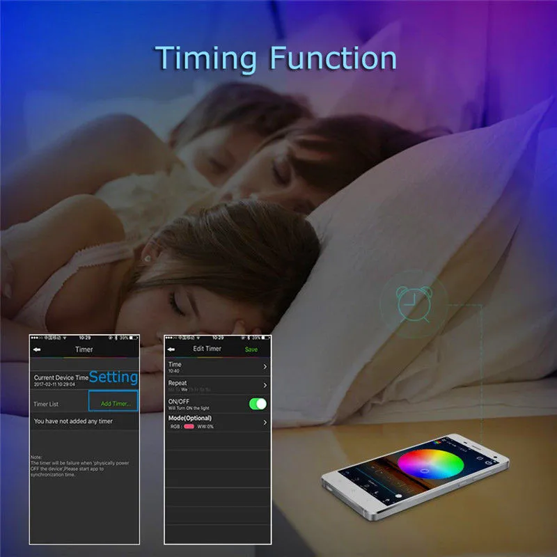 DC5V 12V 24V RGB Led WiFi Controller RGBW RGBWW WiFi LED Controller For 5050 2835 WS2811 WS2812B Led Strip Magic Home