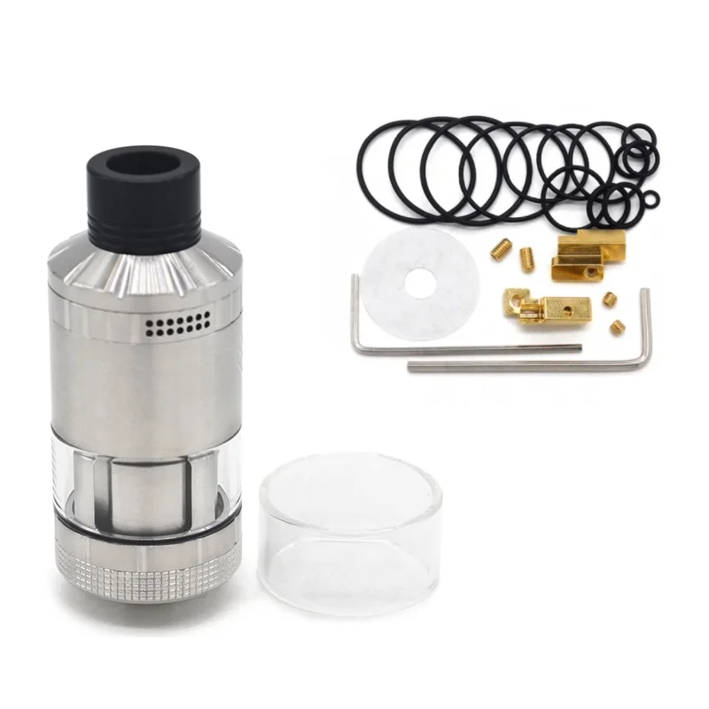 ULTON Gryphus 26mm MTL RDL RTA Tank Top to Bottom Adjustable Airflow Mesh Single Coil Atomizer