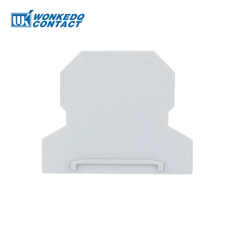 1Pc ATP-UK For Universal UK Screw Series Group Separation L57.5/H47/W1.5 Din Rail Terminal Block Accessories Partition Plate