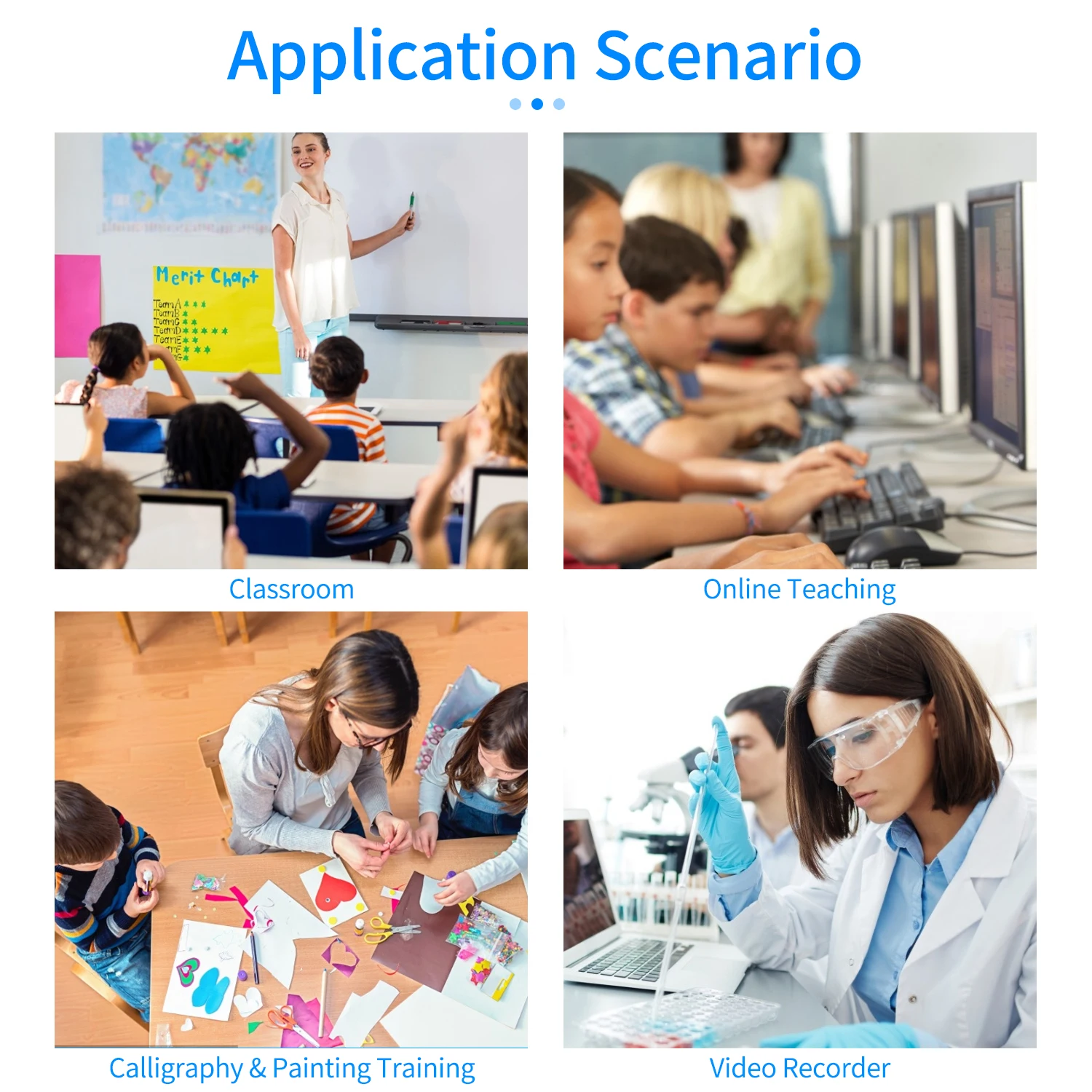 Aibecy-HD وثيقة كاميرا الماسح الضوئي ، كاميرا 5 MP ، A4 حجم التقاط ، LED كتاب الماسح الضوئي للفصول الدراسية ، ودعم 7 اللغة ، BK34