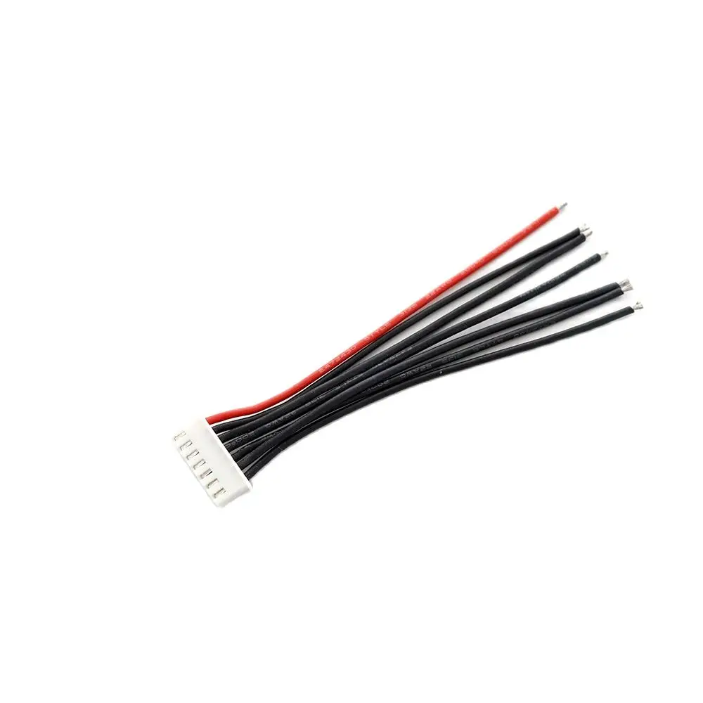 Cargador de equilibrio de batería LiPo 2s 3s 4s 6s, cable balanceador de 5s de 100mm para juguetes RC, cable de enchufe/cable/22AWG conector, lote