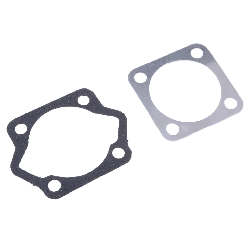 2 Pcs 40mm Engine Head Bottom Gasket For 48CC 50CC 2-Stroke Motorised Motorized Push Bike