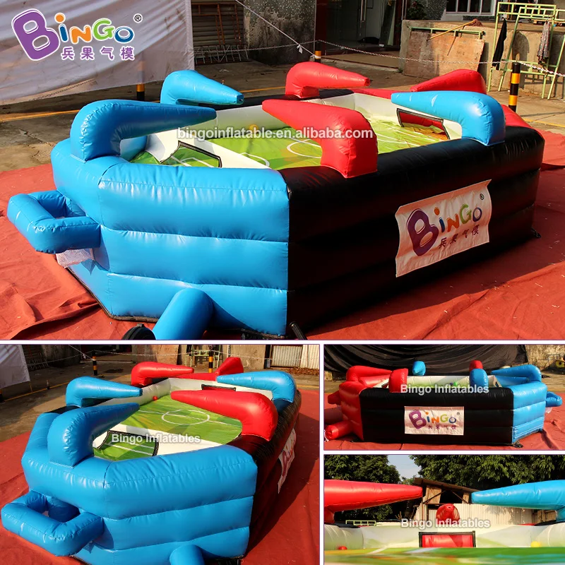 Inflatble Toys 2.5x1.5x1.3mH Inflatable PVC Football Table for Children Sports Games Tabletop Outdoor Entertainment-Toya