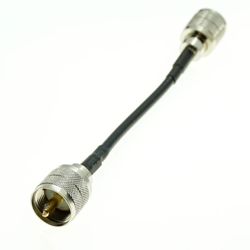 UHF Male to UHF Male PL259 PL-259 Plug CONNECTOR RF Pigtail Jumper RG58 Cable