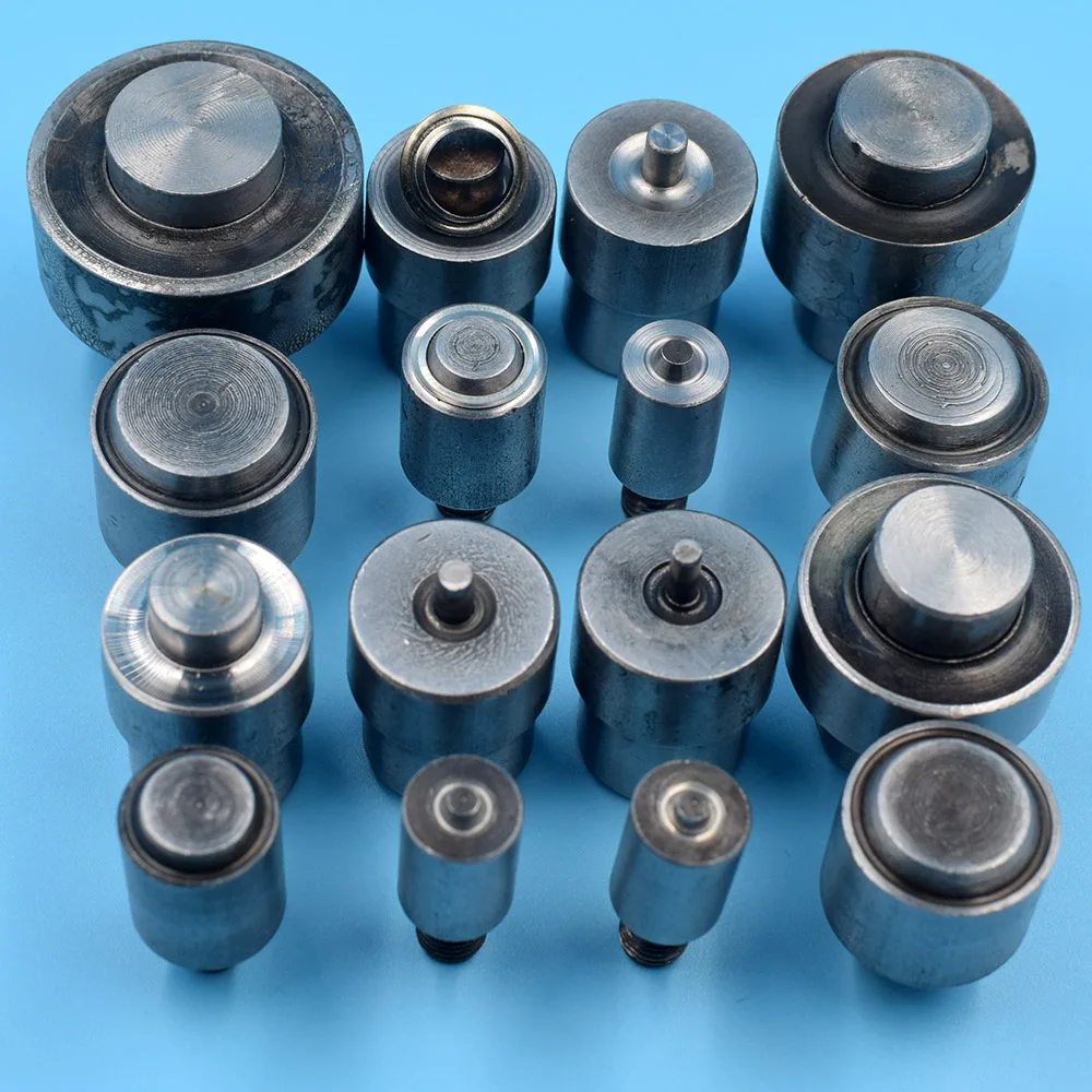 Grommet Eyelets Mold.3.5mm/4mm/5mm/6mm/8mm/10mm/12mm/14m/17mm/18mm/20mm Eyelet Washer Tools Fasten Die without HandPress Machine