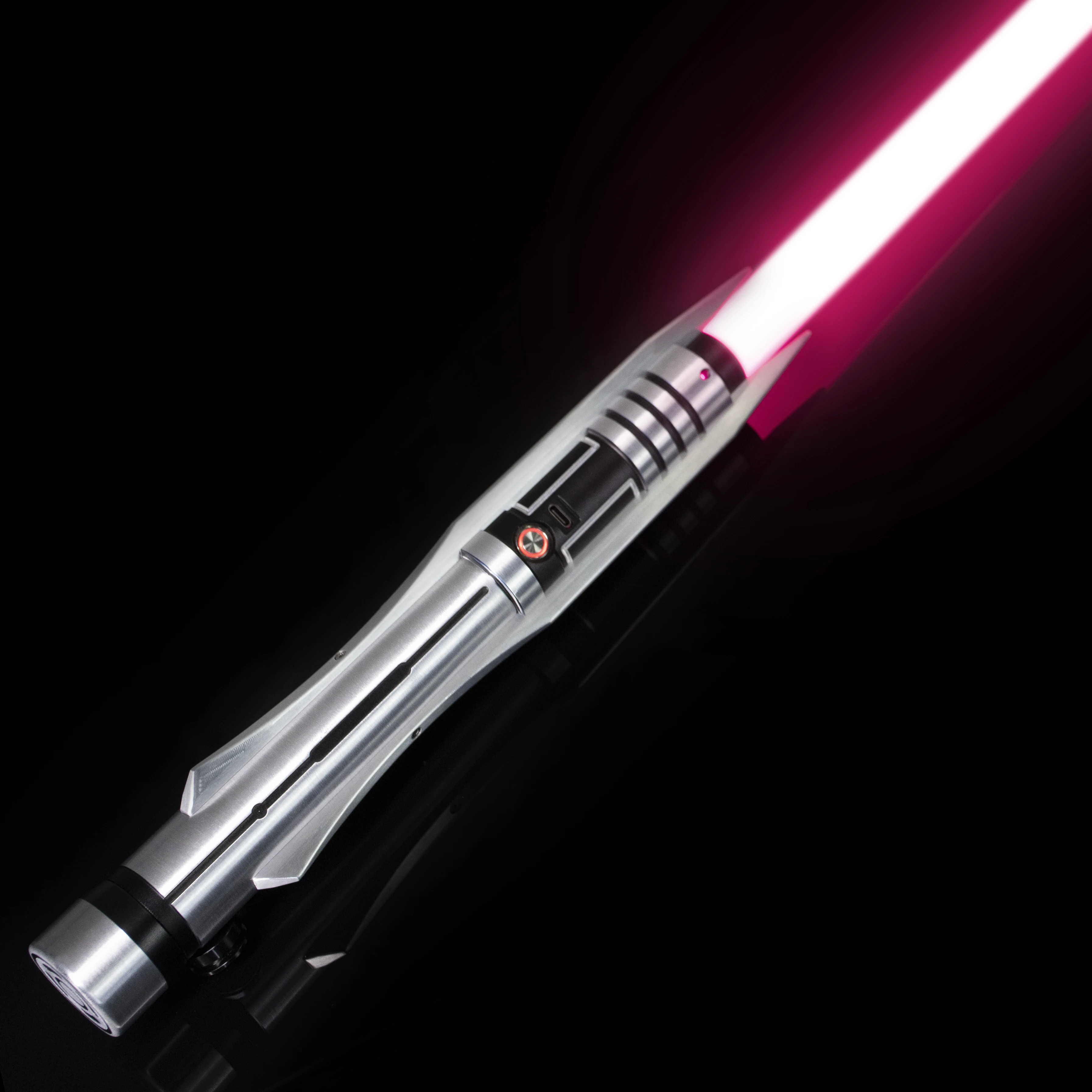 LGT Lightsaber Darth Revan Variant Saber Heavy Dueling Metal Handle FOC 9 Sound Fonts Infinite Color Changing Smooth Swing