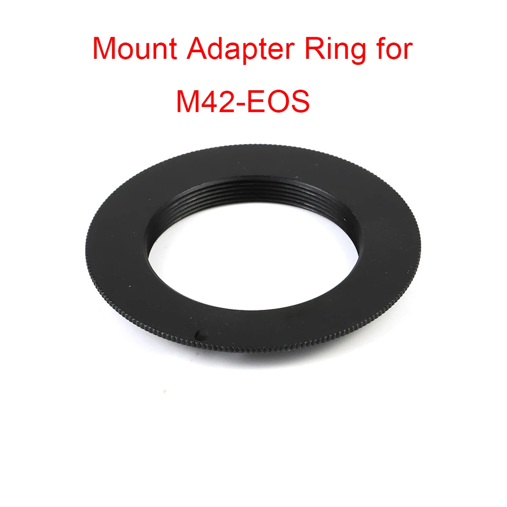 M42-EOS Lens Mount Adapter Ring for M42 (42x1mm) mount lens to Canon EOS EF mount camera