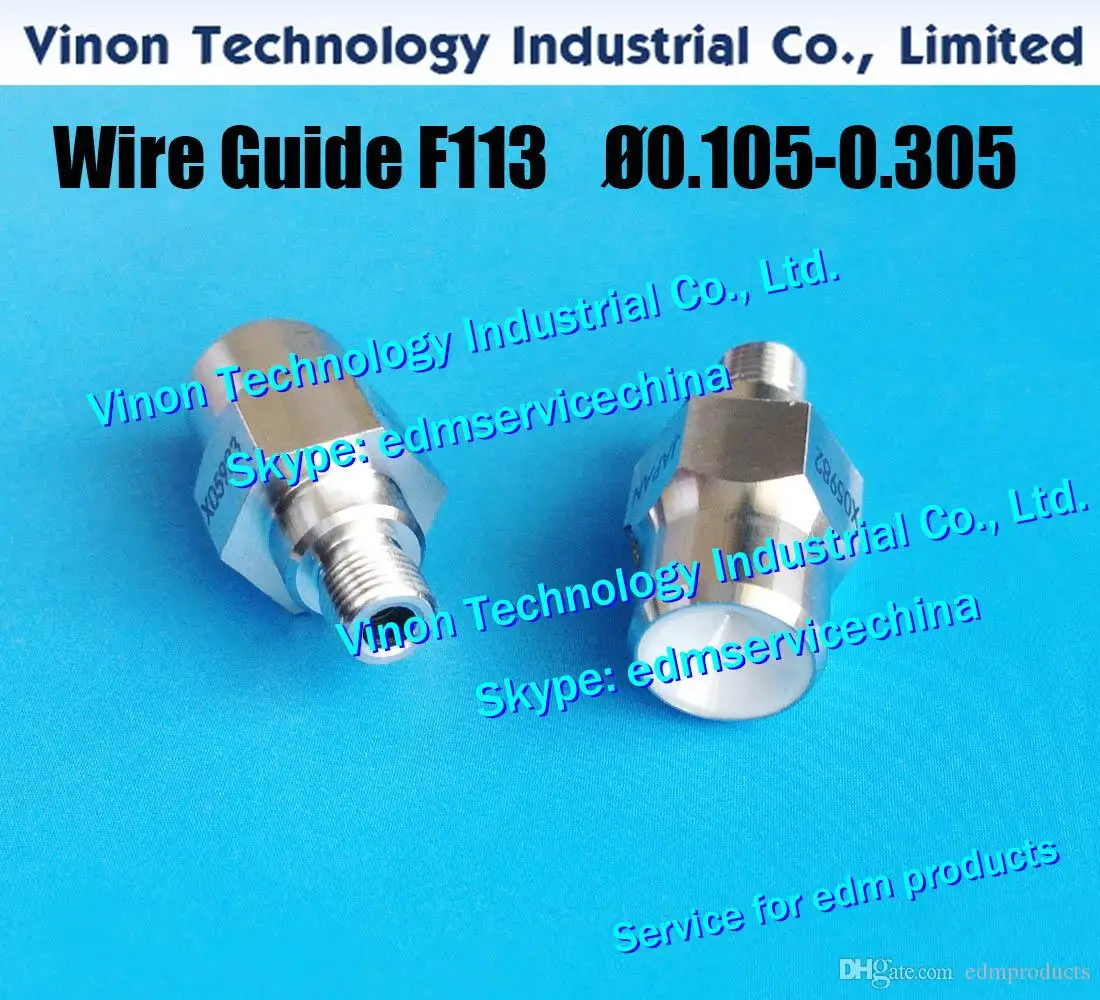 

Ø0.305mm F113T/45T edm Wire Guide A290-8110-Z717 for taper 45 degree Lower for Fanuc A,B,C,iA,iB lower diamond guide d=0.305