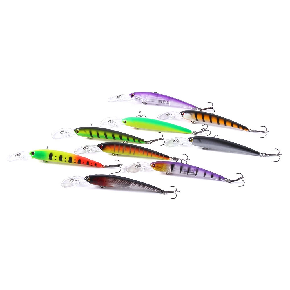 Señuelo Jerkbait Minnow Crankbait artificial para lucio