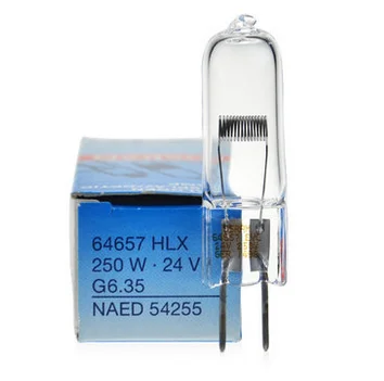 For Osram microscope bulb OSRAM HLX 64657 24V250W surgery shadowless bulb halogen tungsten lamp