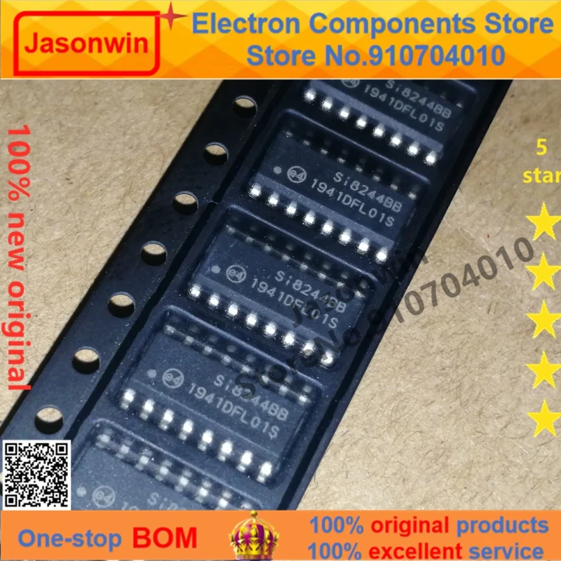 100% nuevo 10 unids/lote original  SI8244BB SI8244BB-D-IS1R  SI8244 SOP-16 IC integration Authentic