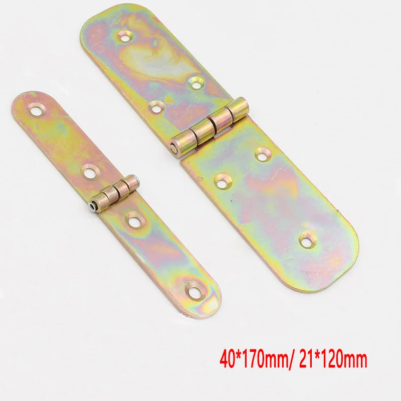 1*40*170mm/21*120mm Iron Backflap Shaped Hinge for Furniture Flap Hinge Counter