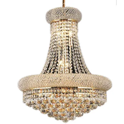 

Lighting French Empire Gold Crystal Chandelier Chrome Chandeliers Lighting Modern Chandeliers Light +Free shipping