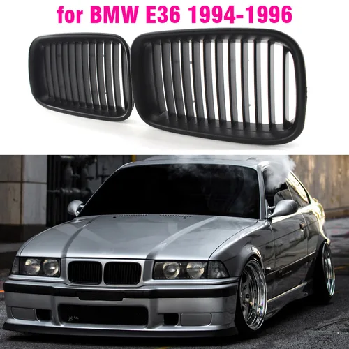 Rejilla Negra Abs De Repuesto Frontal, Parrilla De Riñón