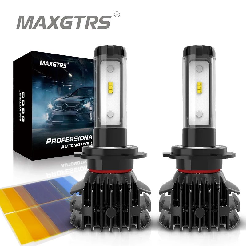 2x H7 H4 LED H11 9005 HB3 9006 HB4 H8 H13 H16 EU 9012 9000Lm Car Led Headlight Blubs Lamp 6000K 50W Auto Light Headlamps DC12V