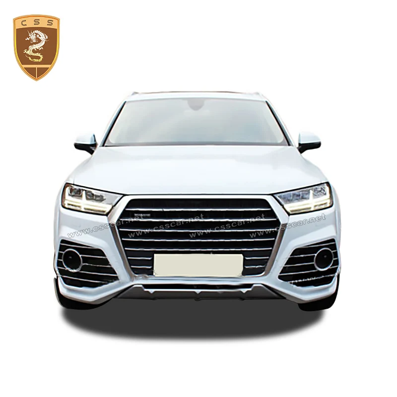 New Arrival Audi-Q7 Car Accessories Kits Front Diffuser Fender Wheel Brows for ABT style audi-q7 2018-2021 FRP AUTO BODAY PARTS