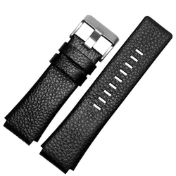 Itchi rib convex watch band for matched for Diesel DZ1089 DZ1123 DZ1132 DZ4131 Cowhide wristband 28 * 22mm 26*17mm wristband