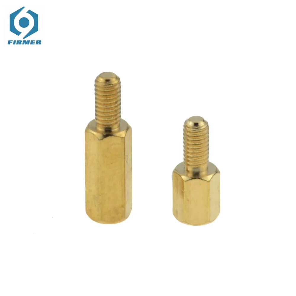 

Hex Male to Female M3x5+6 M3x6+6 M3x7+6 M3x8+6 M3x9+6 M3x10+6 brass standoff spacer Hexagonal Stud Spacer Hollow Pillars