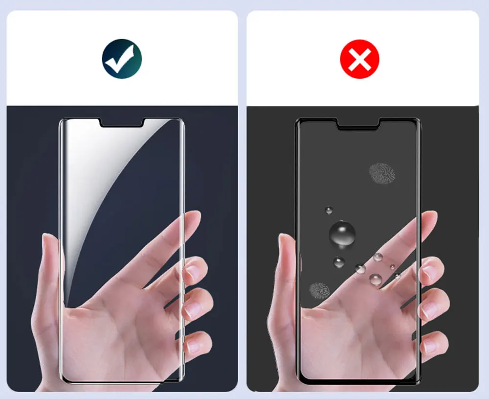 2個強化ガラスhuaweiメイト30プロ3Dフルカバー保護glasスクリーンプロテクターhuawei Mate30 30プロliteの