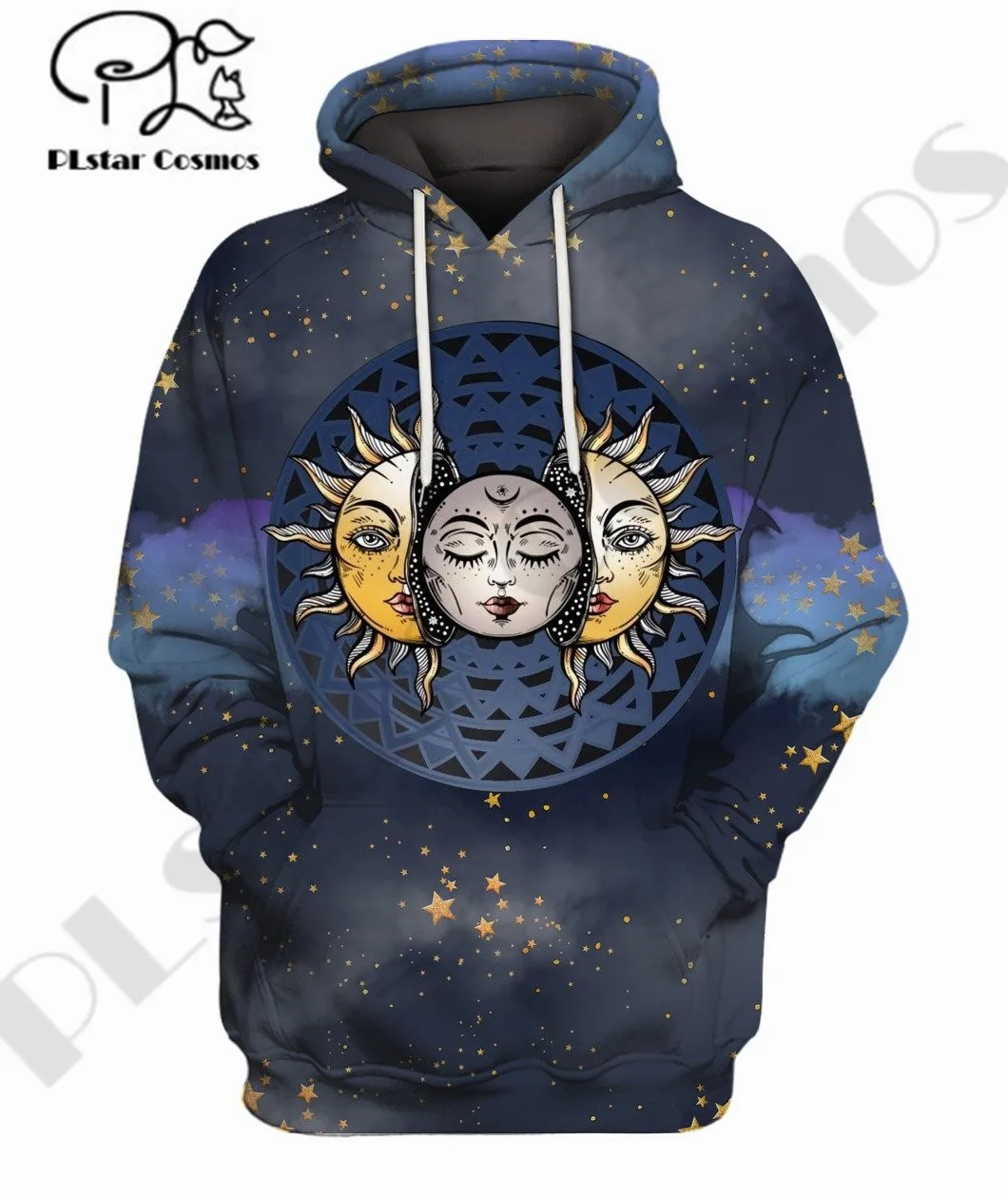 

PLstar Cosmos 3Dprint Newest Sun Moon Hippie Colorful Hemp Art Premium Streetwear Unisex Unique Casual Hoodies/Sweatshirt/Zip 1