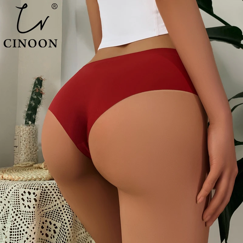 CINOON Panties For Women Seamless Panty Set 5 Colors Underwear Sexy Low Waist Briefs Women\'s Underpants Lingerie Drop Shipping