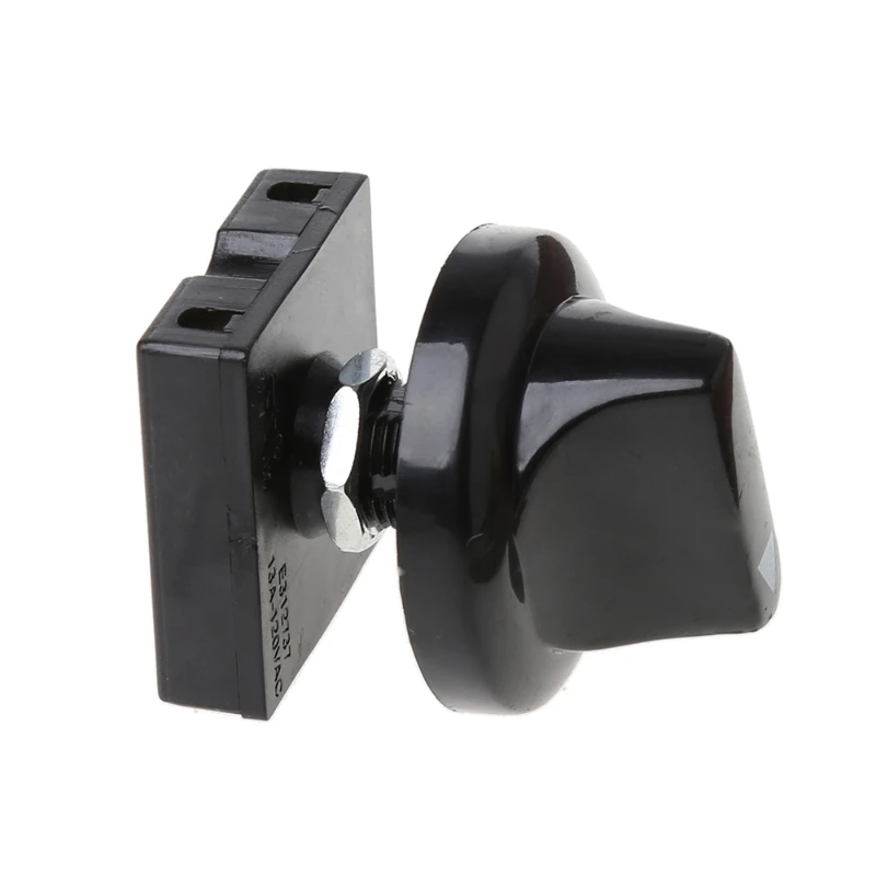 4-Position 3-Speed Fan Selector Rotary Governor with Knob 13AMP 120V-250V Black Wholesale Dropshipping