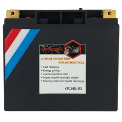 12V 19BL-BS/20L-BS/30L-BS LiFePO4 Motorcycle Starter Battery12Ah 16Ah CCA 560- 720A Lithium Motorbike Battery With BMS/Charger
