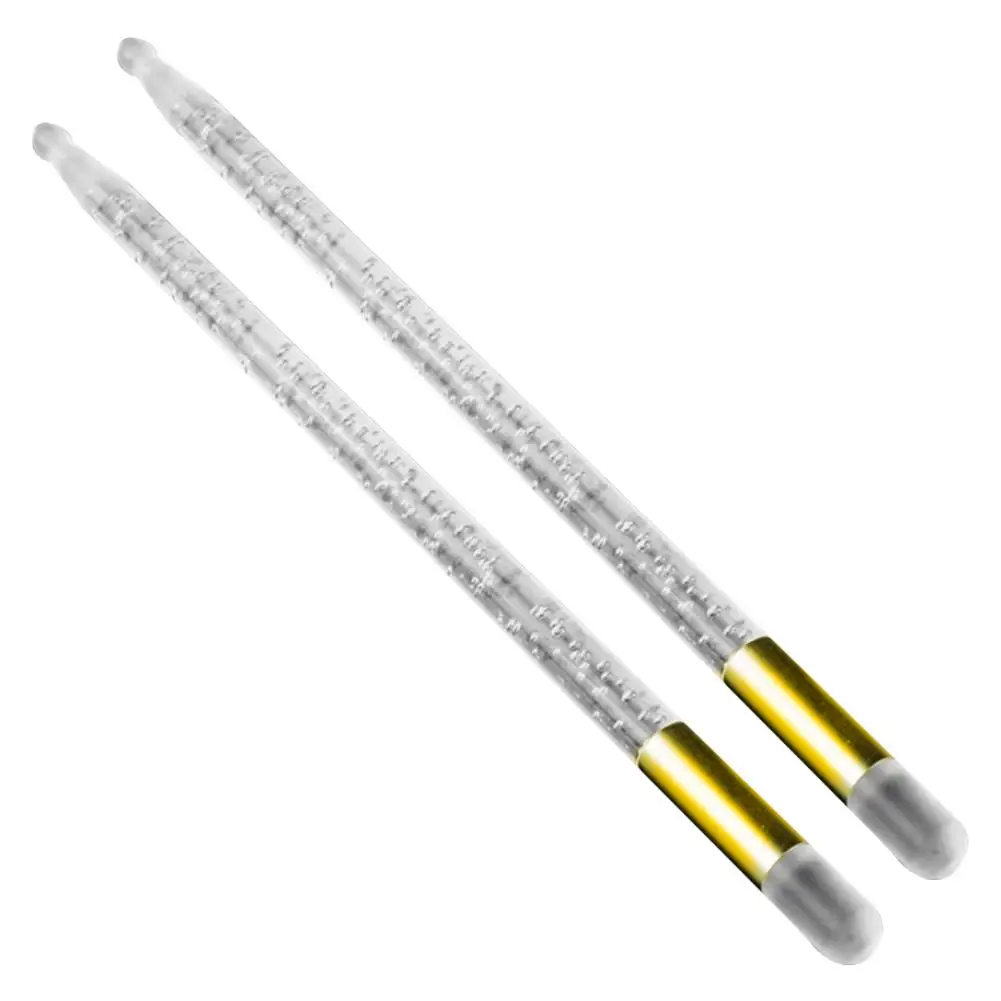 5A Drumstick Acrylic Luminous Drum Stick LED Light Up Drumsticks for Stage Performance