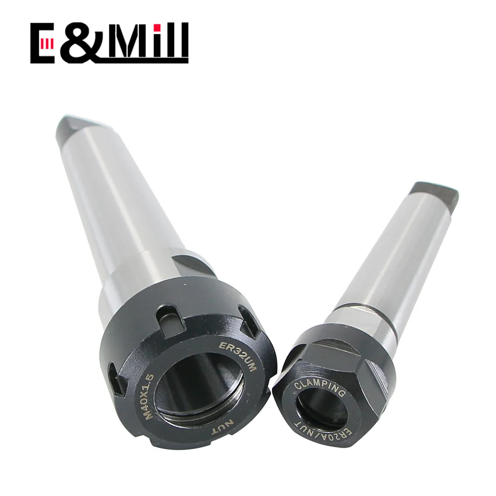 MT1 MT2 MT3 MT4 MT5 Morse tool holder ER20 ER25 ER32 ER40 MTA ER tool holder flat tail tool holder collet for cnc lathe Milling